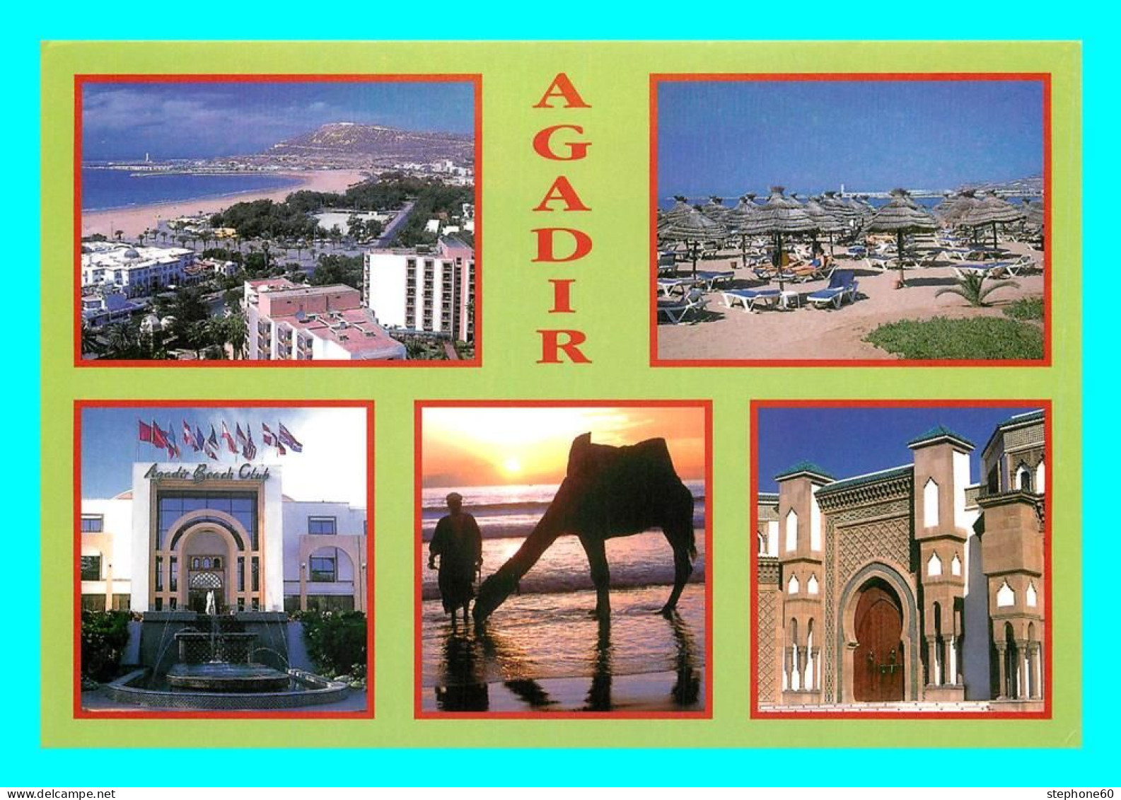 A758 / 245 Maroc AGADIR Multivues - Agadir