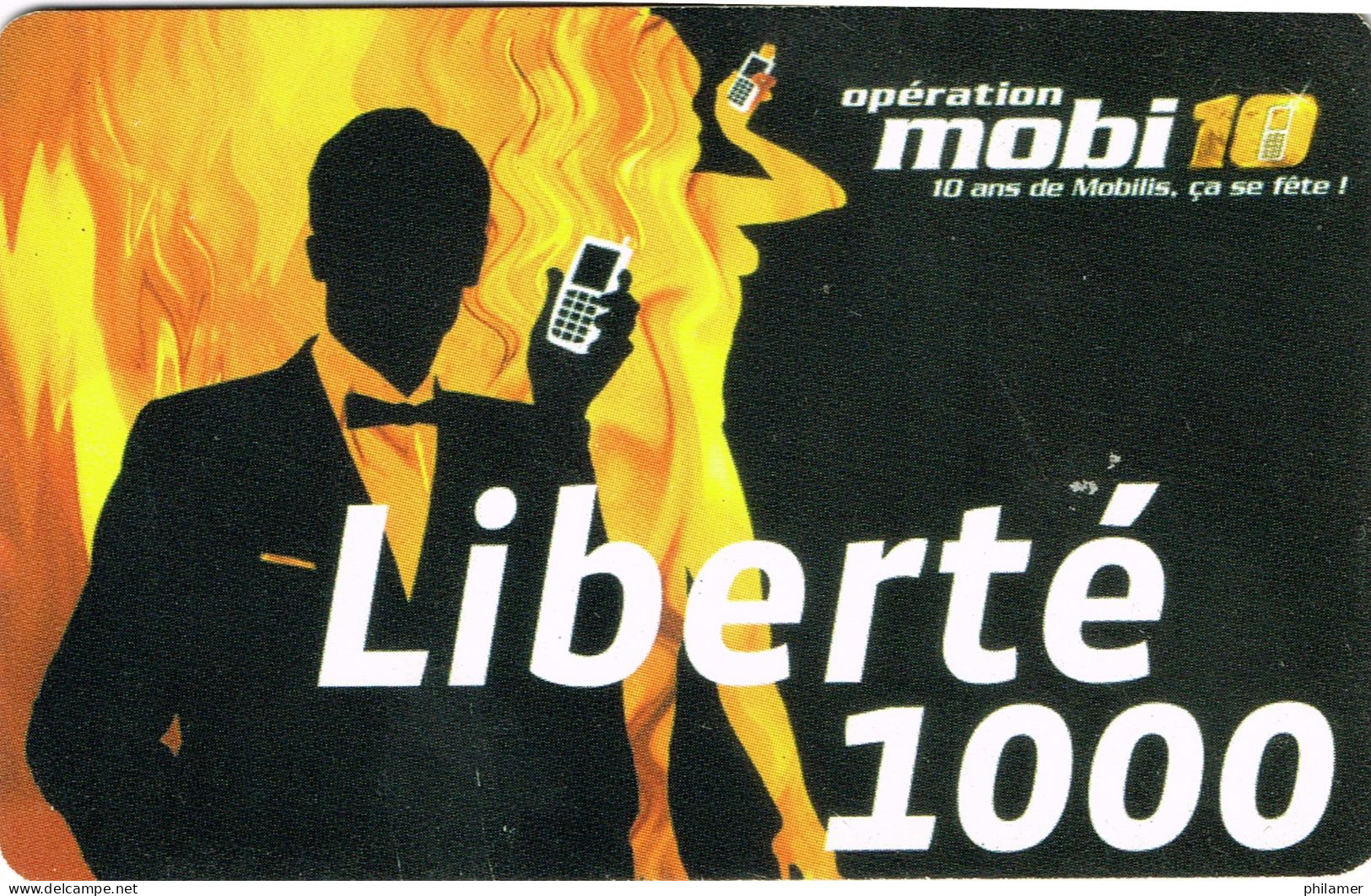 NOUVELLE CALEDONIE NEW CALEDONIA Telecarte Phonecard Prepayee Prepaid Liberte 1000 F James Bond 1000 Ex. 2009 UT B - Nouvelle-Calédonie