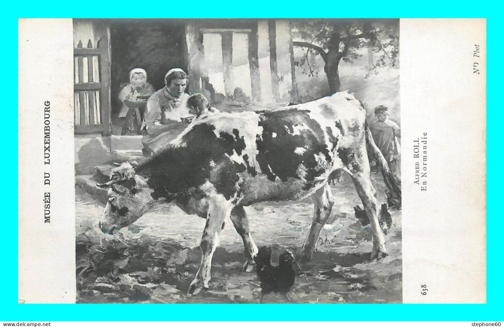 A760 / 341 VACHE Musée Du Luxembourg Alfred ROLL En Normandie - Cows