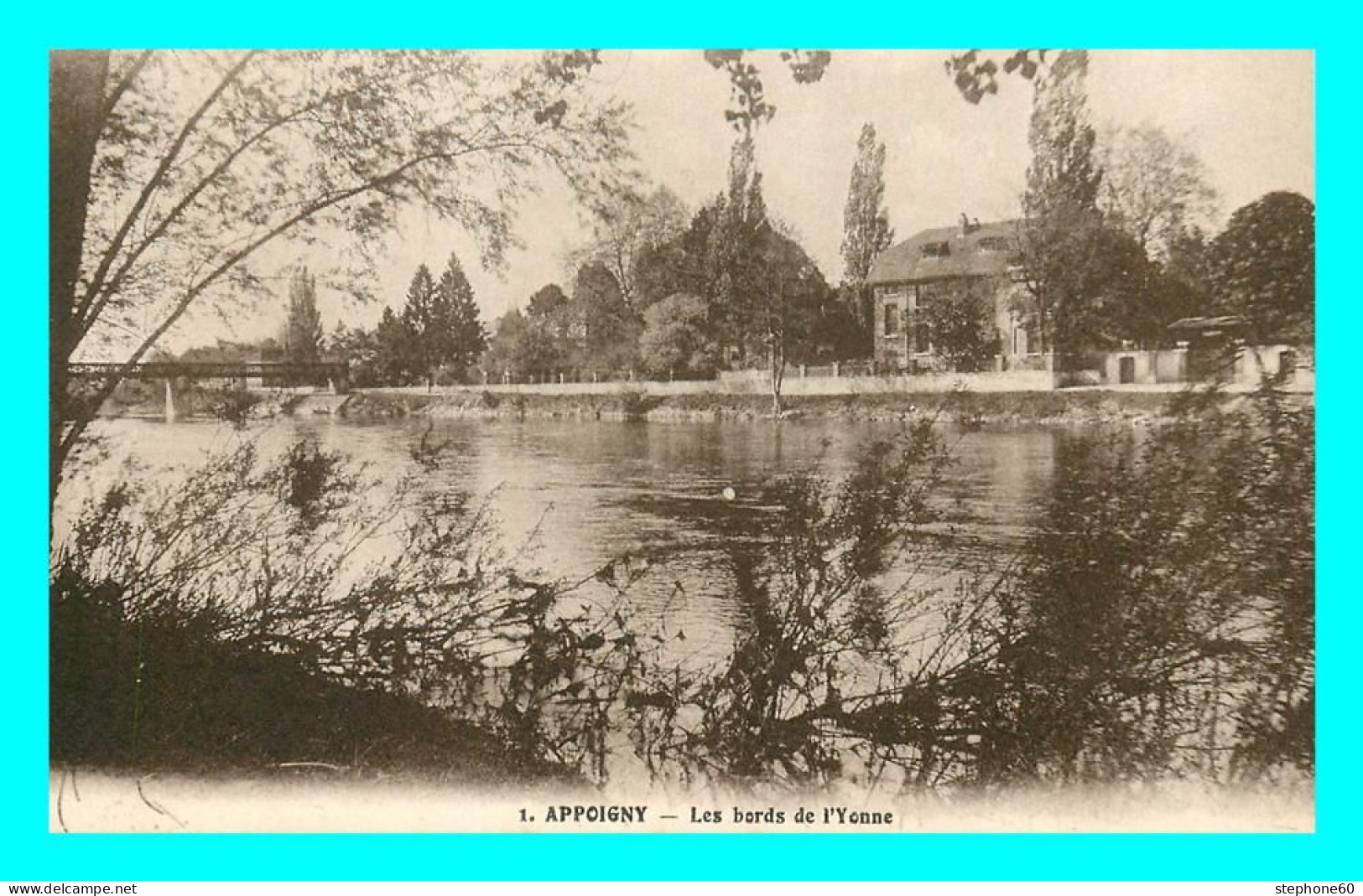 A760 / 371 89 - APPOIGNY Bords De L'Yonne - Appoigny