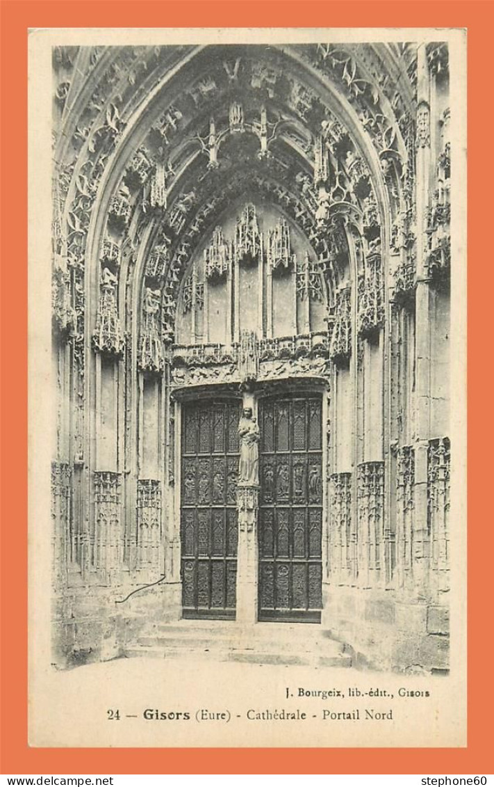 A720 / 111 27 - GISORS Cathédrale Portail Nord - Gisors