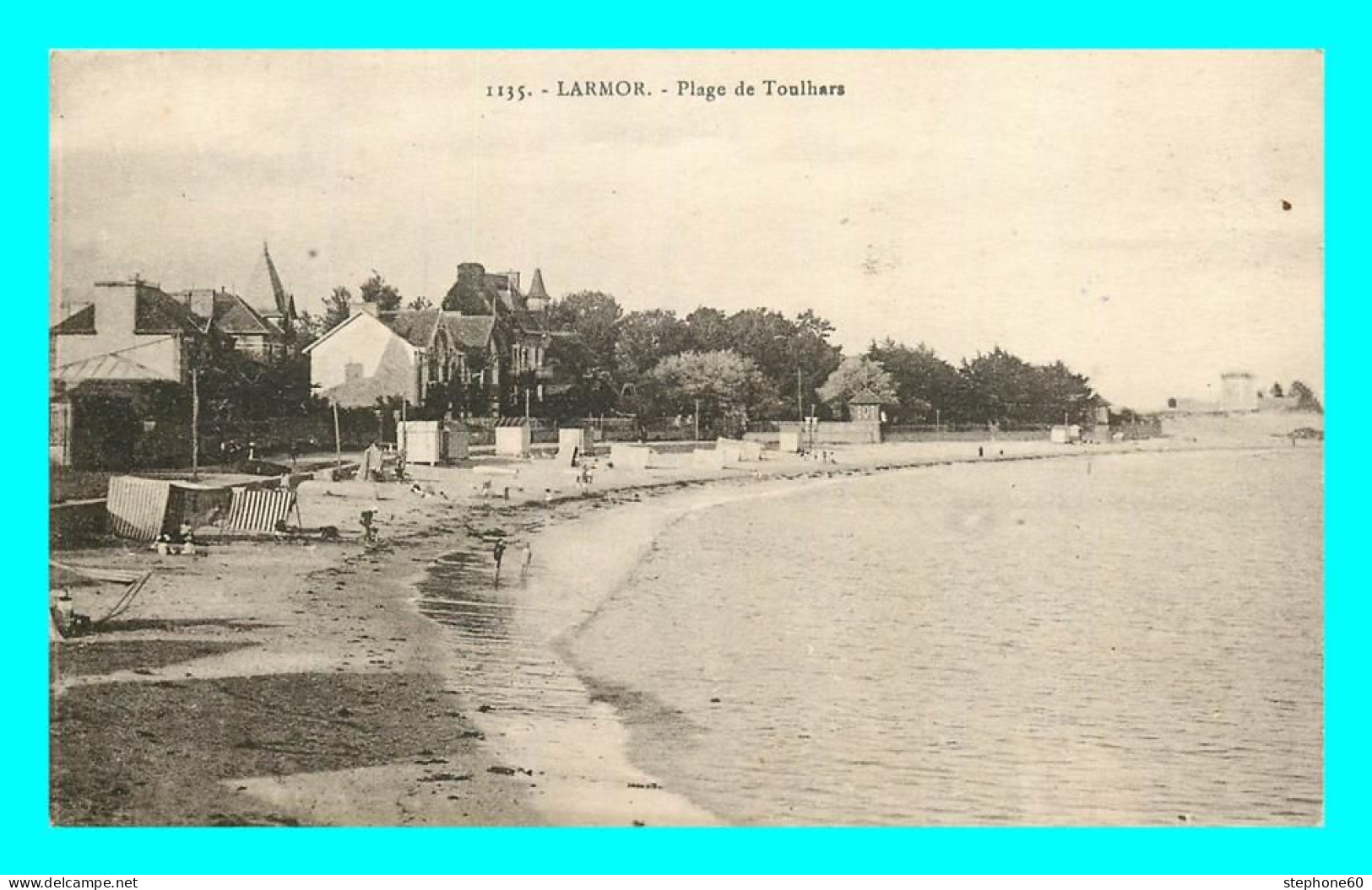 A761 / 007 56 - LARMOR PLAGE Plage De Toulhara - Larmor-Plage