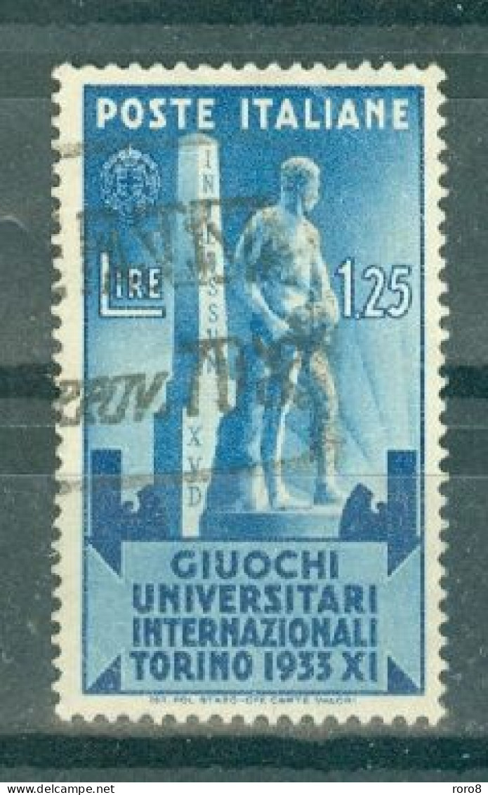 ITALIE - N°324 Oblitéré - Jeux Universitaires Internationaux, à Turin. - Used