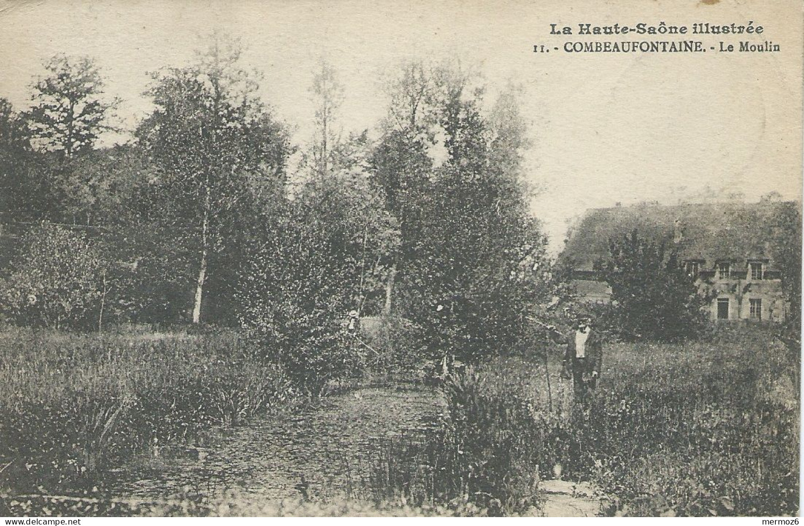 COMBEAUFONTAINE – Le Moulin – Voyagée 1921 – Imp. Reuchet-Ougier - Combeaufontaine