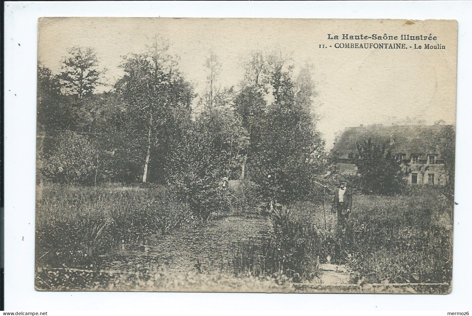 COMBEAUFONTAINE – Le Moulin – Voyagée 1921 – Imp. Reuchet-Ougier - Combeaufontaine
