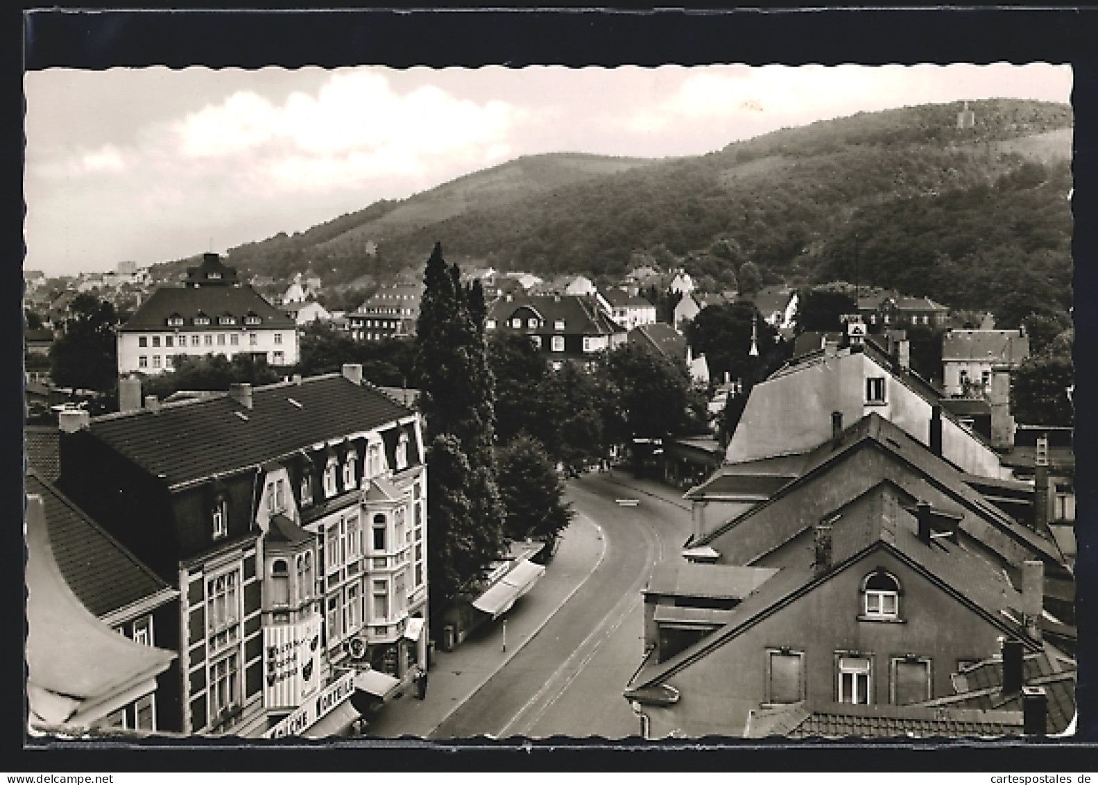 AK Gevelsberg, Mittelstrasse Aus Der Vogelschau  - Gevelsberg