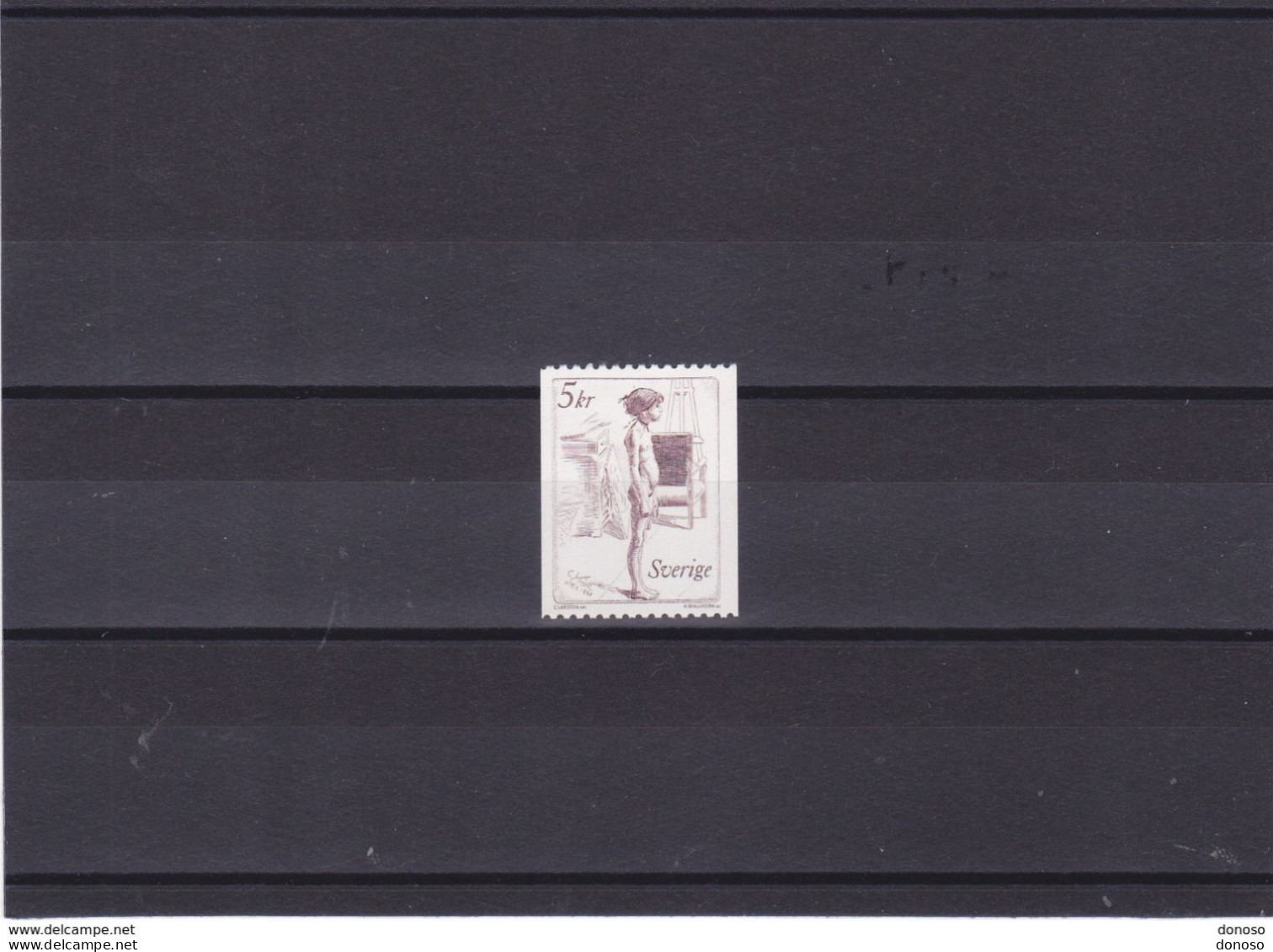 SUEDE 1982 GRAZIELLA GRAVURE Yvert 1168, Michel 1186 NEUF** MNH - Unused Stamps