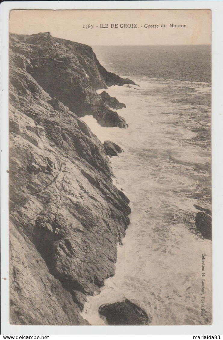 ILE DE GROIX - MORBIHAN - GROTTE DU MOUTON - Groix