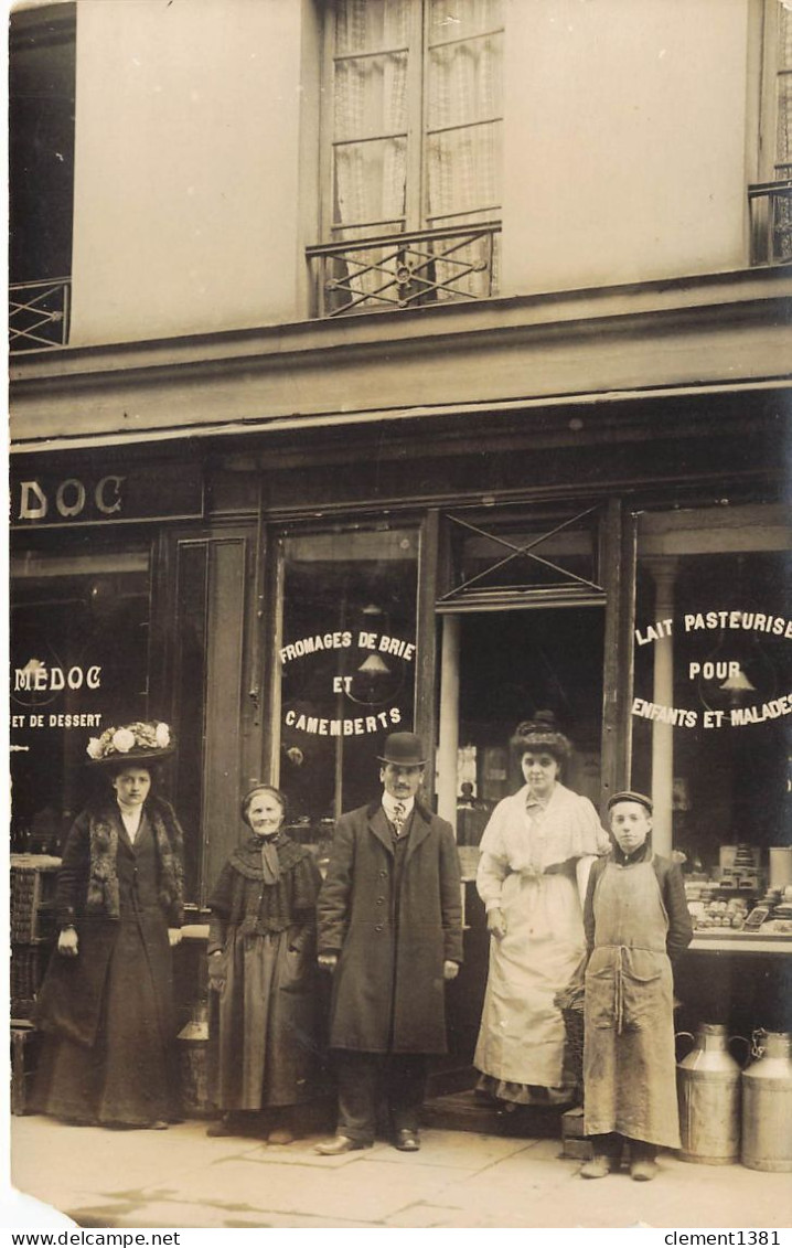 Carte Photo Commerce Magasin Cremerie Fromages Lait - Geschäfte