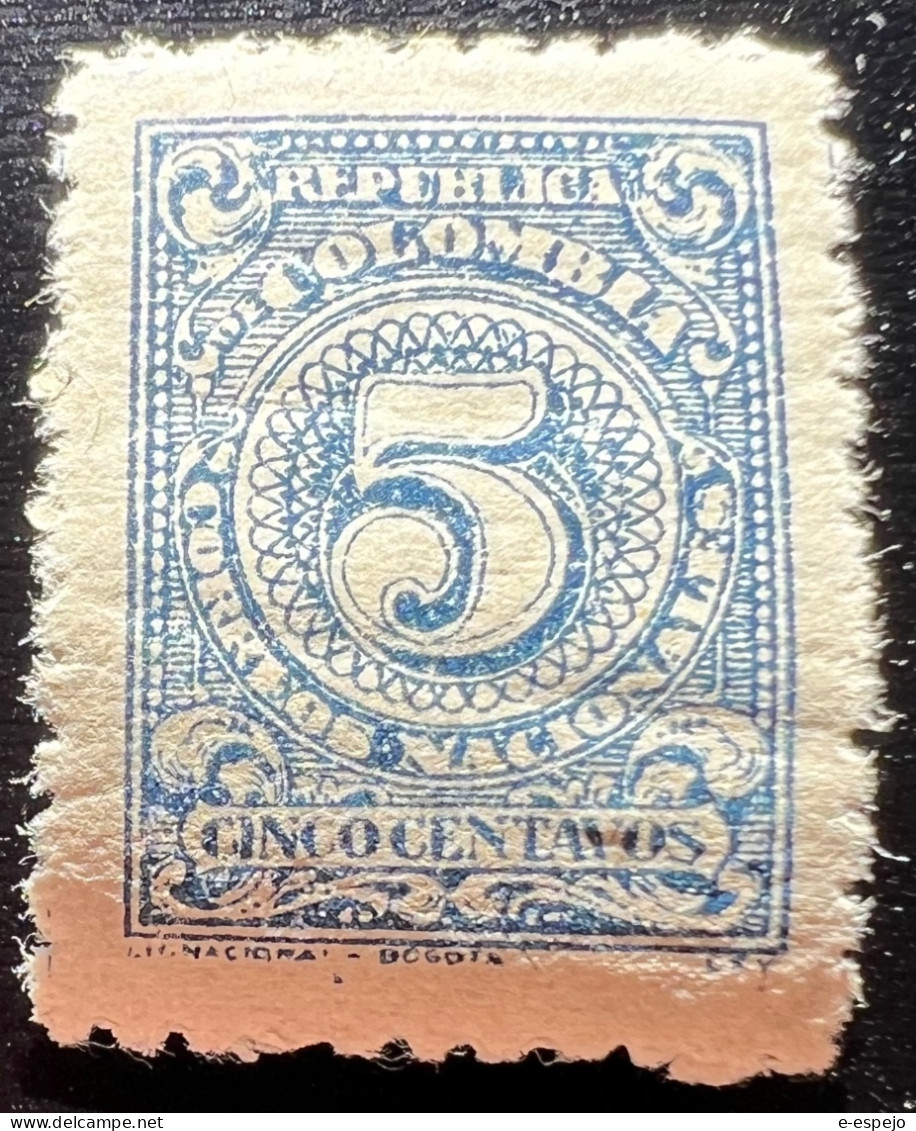 Kolumbien 1904: Number And Coat Of Arms Mi:CO 209-215 - Colombie