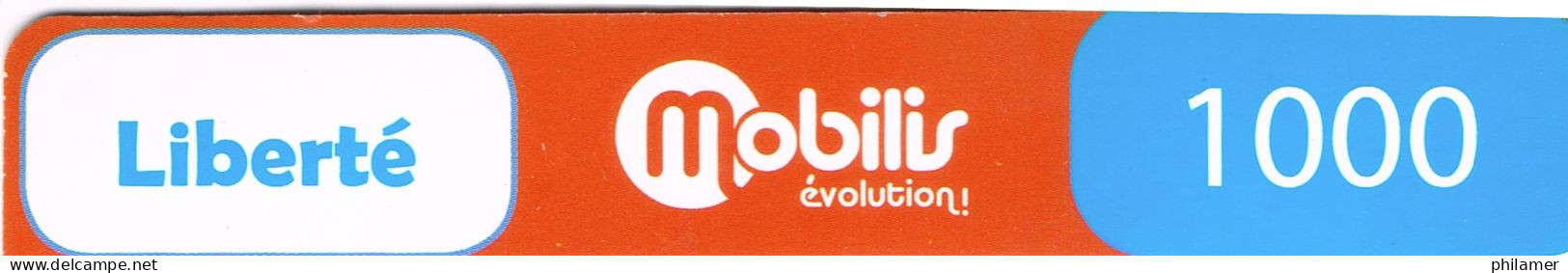 NOUVELLE CALEDONIE NEW CALEDONIA Telecarte Phonecard Prepayee Prepaid Liberte 1000 F Internet Demande Ex. 2016 UT B - Nieuw-Caledonië