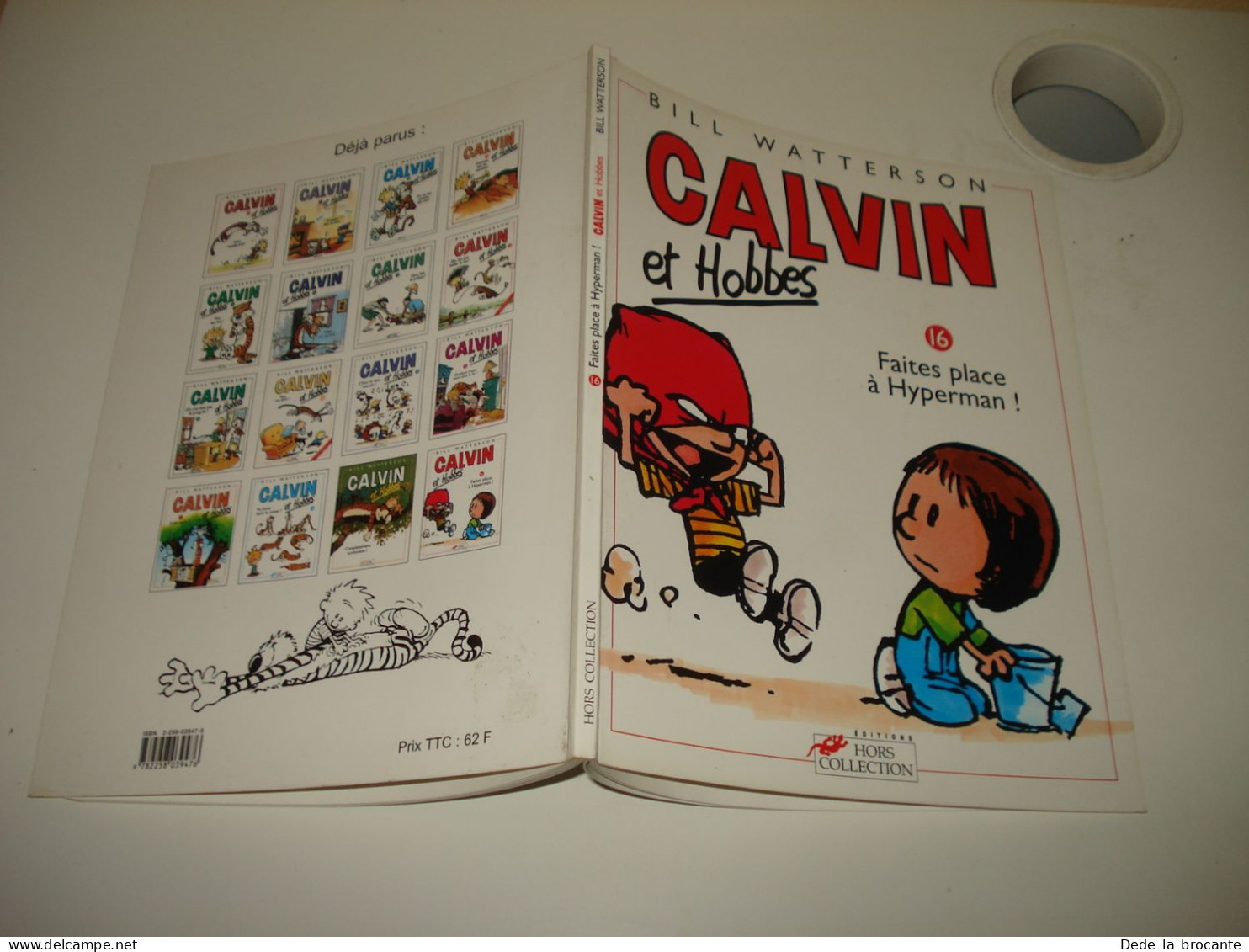 C54 / Calvin Et Hobes T.16 " Faites Place à Hyperman " - EO De 1998 - Etat Neuf - Calvin Et Hobbes