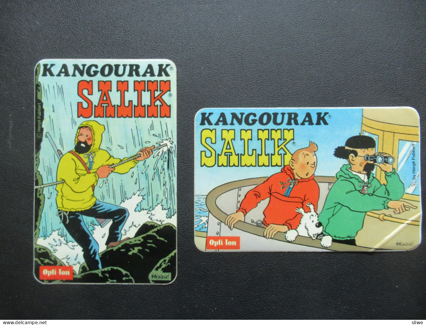 2 Stickers Kuifje - Tintin - Autocollants