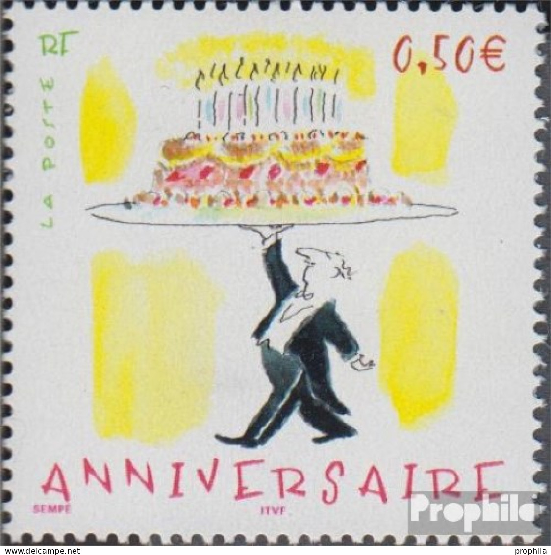 Frankreich 3833I (kompl.Ausg.) Postfrisch 2004 Grußmarke - Nuevos