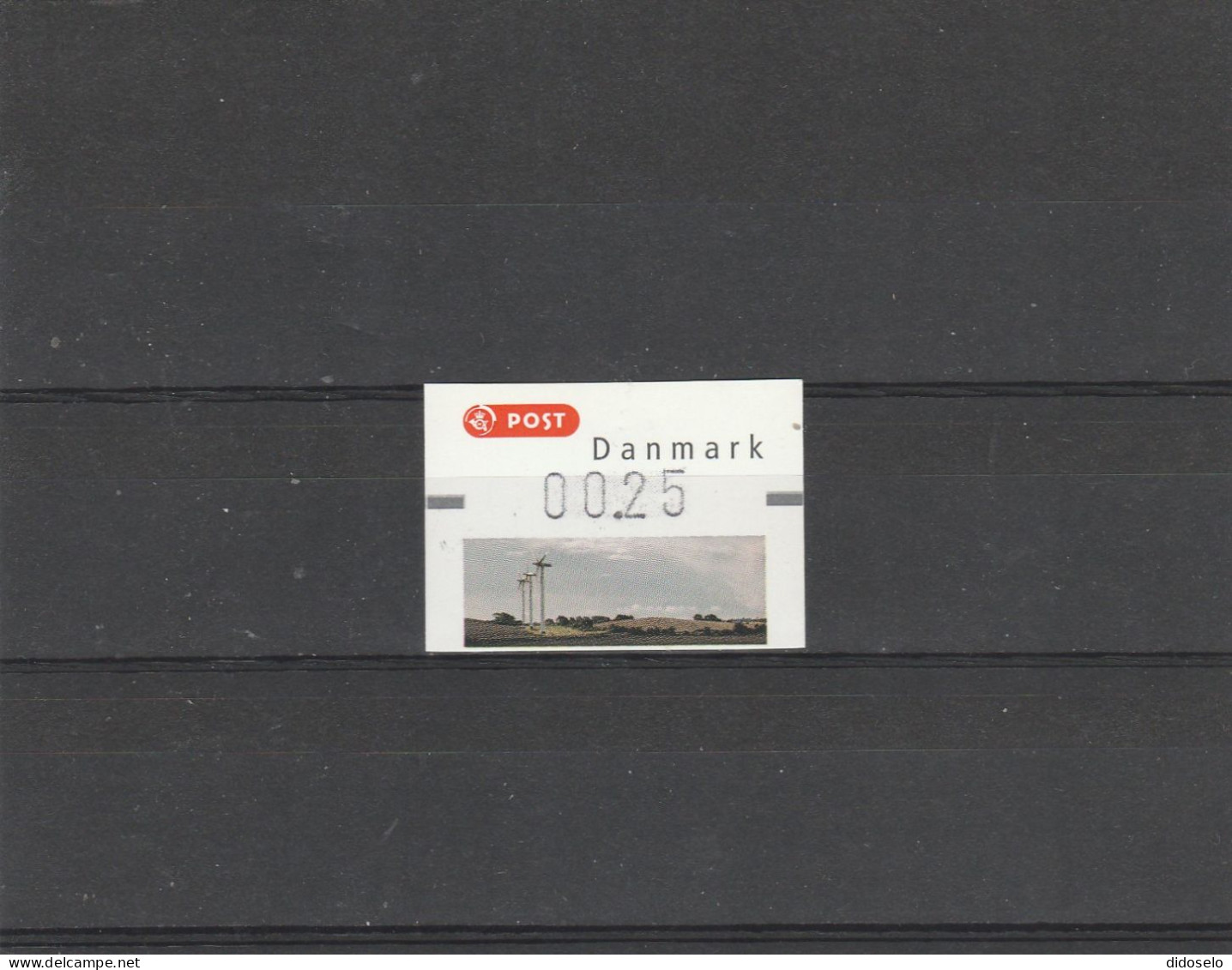 Denmark - Windmills / Franking Label - Moulins