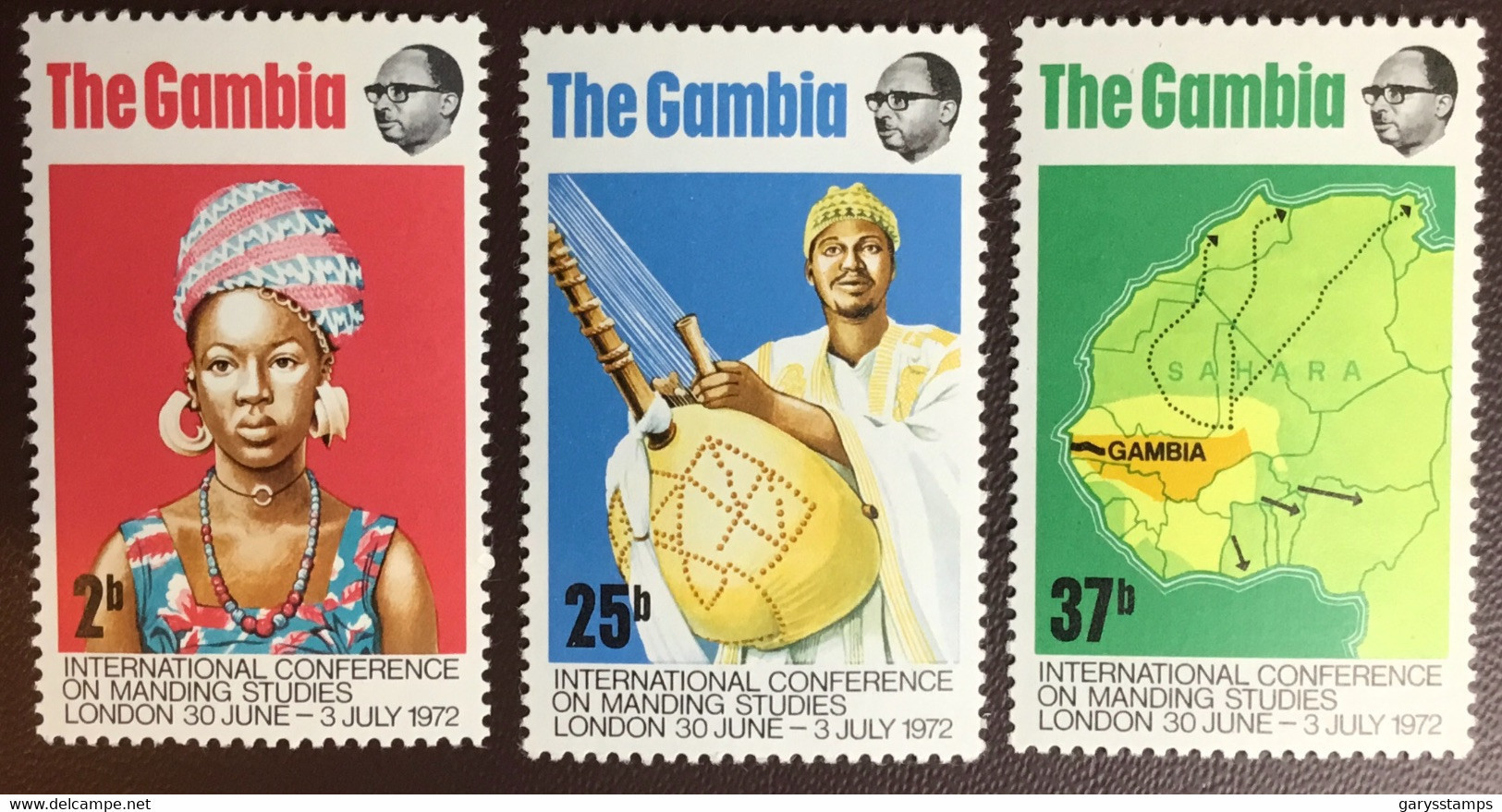 Gambia 1972 Manding Studies Conference MNH - Gambie (1965-...)