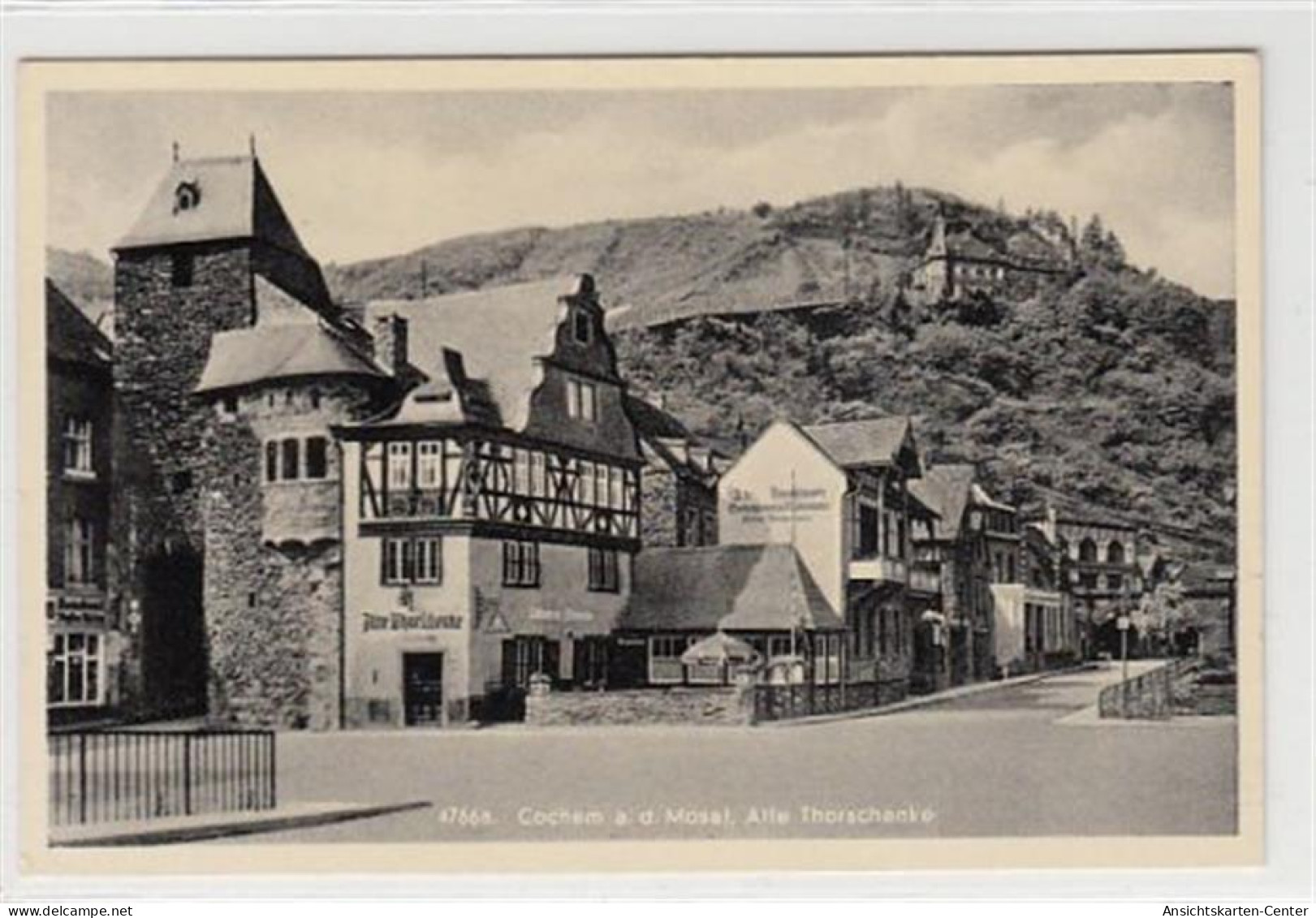 39091404 - Cochem An Der Mosel. Alte Thorschenke. Ungelaufen Handschriftliches Datum Von 1939. Gute Erhaltung. - Cochem