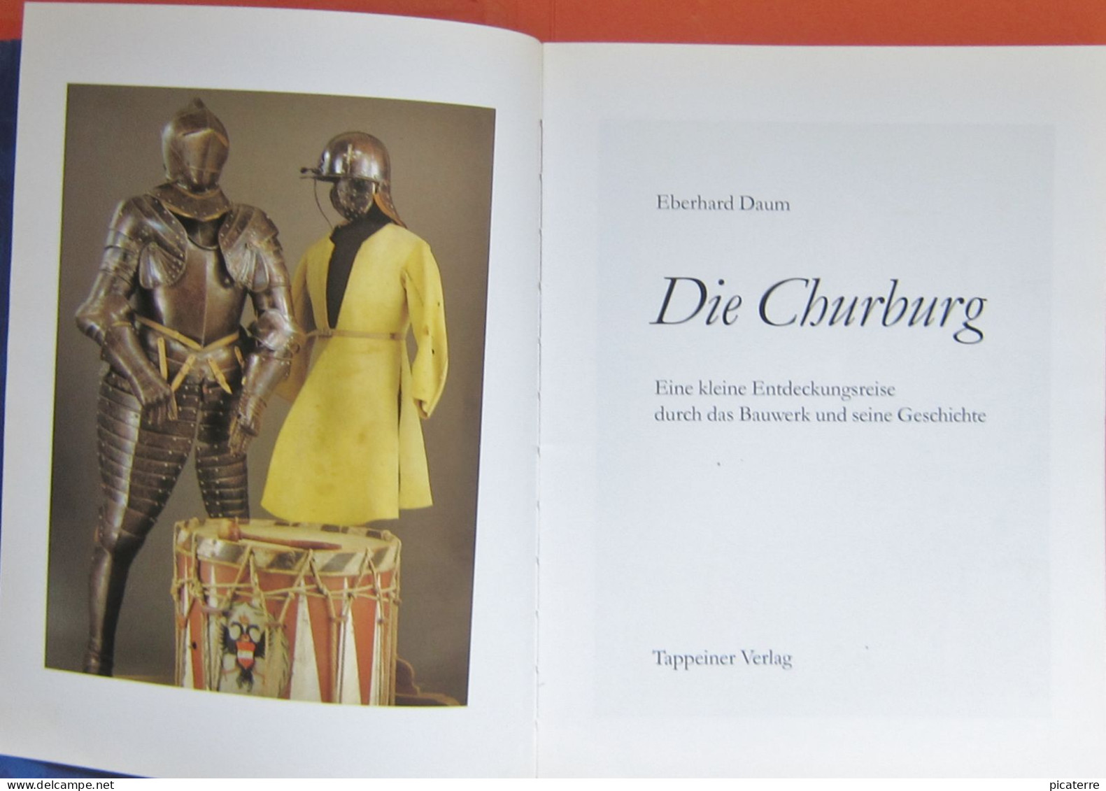 POST FREE UK- DIE CHURBURG- Eine Kleine Entdeckungsreise Durch Das Bauwerk Und Seine Geschichte-E Daum,1997, Pb,90pages - Museen & Ausstellungen