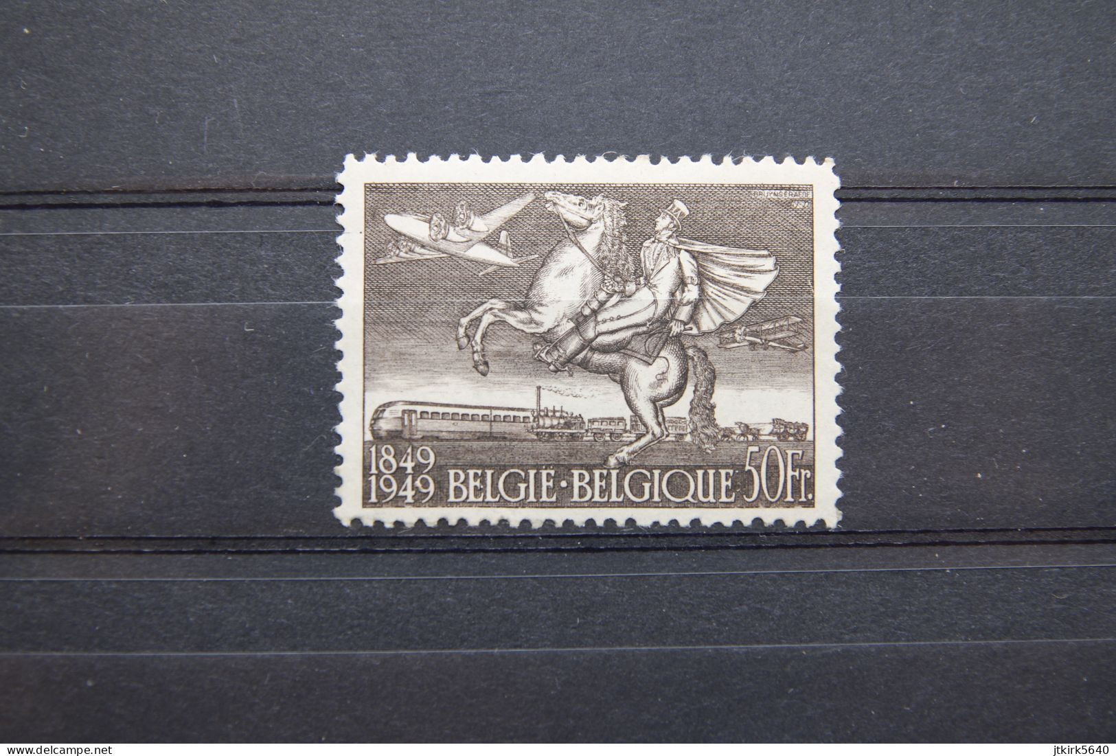 Centenaire Du Premier Timbre-poste De Belgique (COB/OBP 810A, MNH**) 1949. - Nuovi