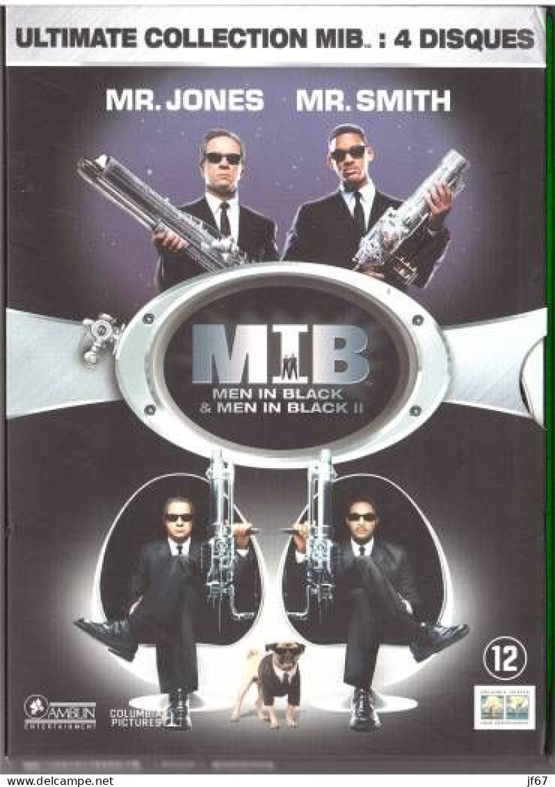 DVD Men In Black 1 Et 2 -  Coffret Ultimate Collection MIB 4 Disques - Ciencia Ficción Y Fantasía