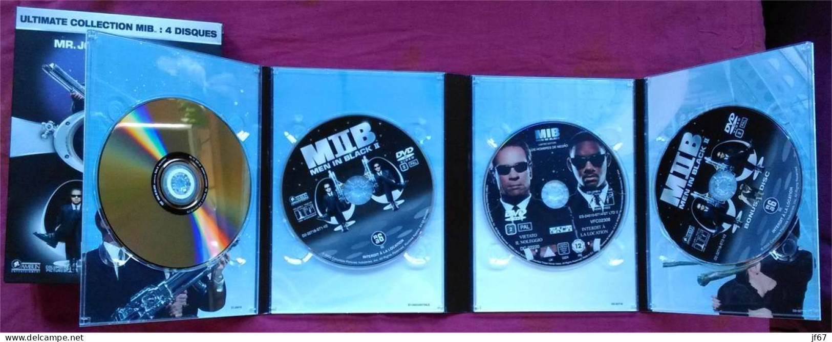 DVD Men In Black 1 Et 2 -  Coffret Ultimate Collection MIB 4 Disques - Ciencia Ficción Y Fantasía