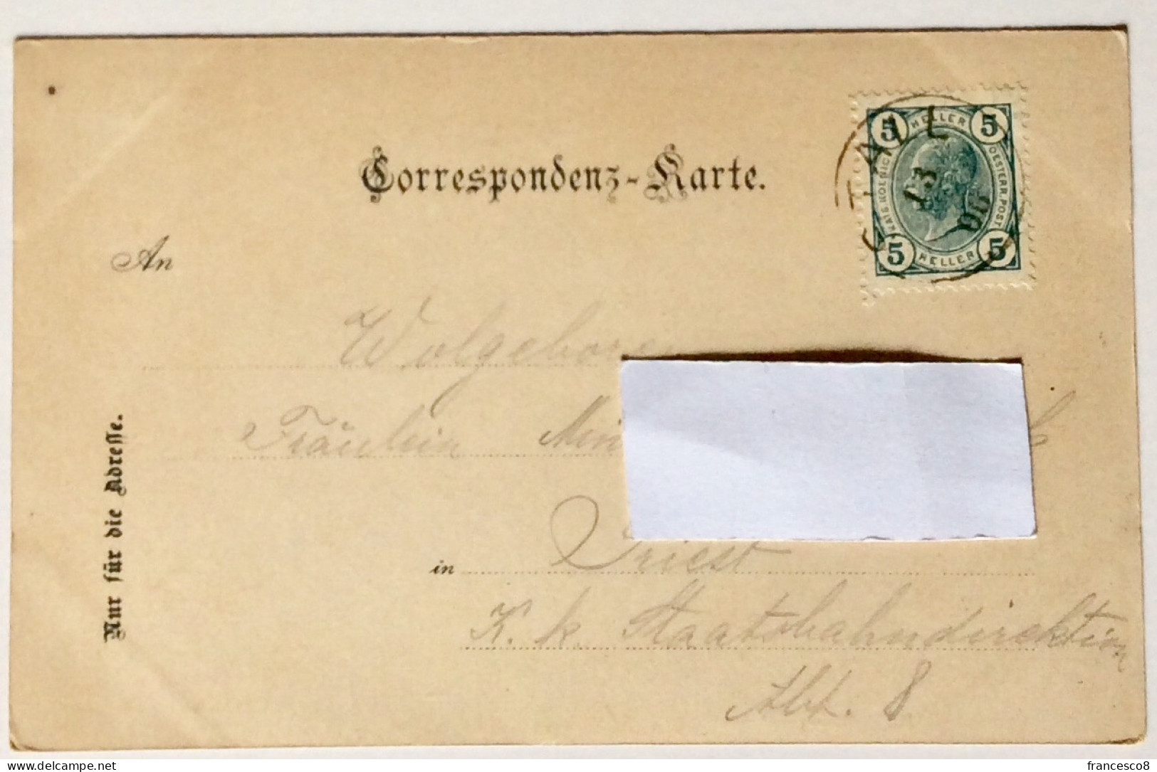 1906 GRUSS AUS STALL MOLLTHAL KARNTEN - Spittal An Der Drau