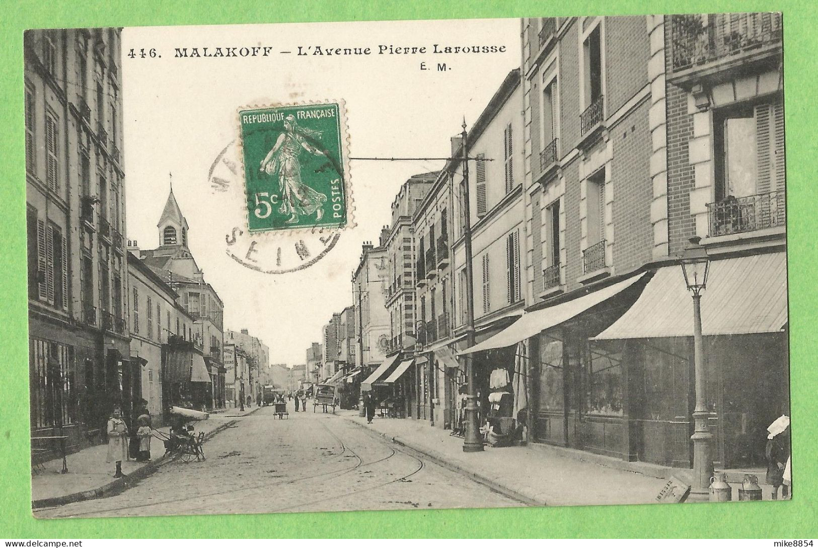 A185  CPA  MALAKOFF (Seine)  L'Avenue Pierre-Larousse  ++++ - Malakoff