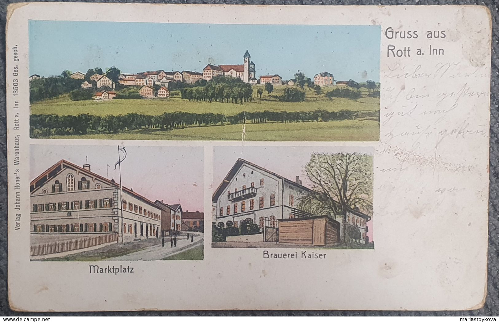 1916. Rott Am Inn. - Wasserburg (Inn)