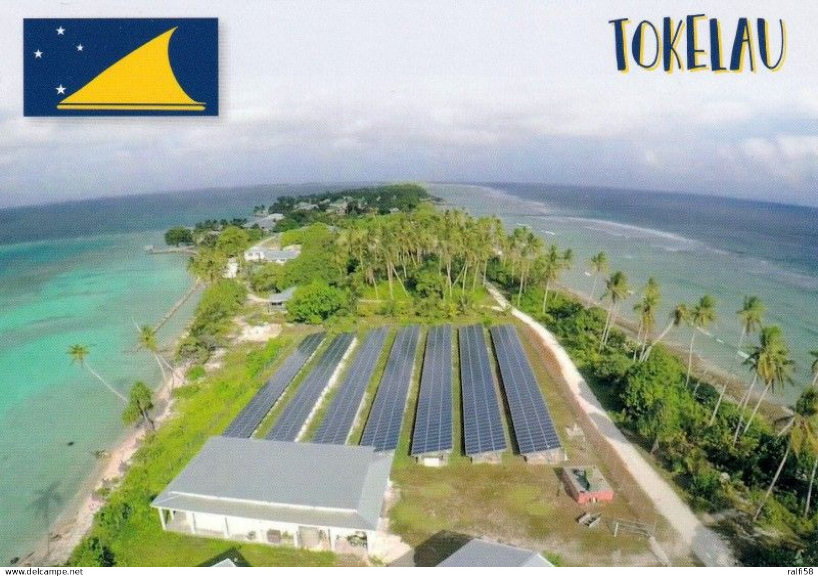 1 AK Tokelau / Atoll Atafu * Tokelau - Das Erste Land Der Welt, Das Ausreichend Solarenergie Hat * - Tokelau