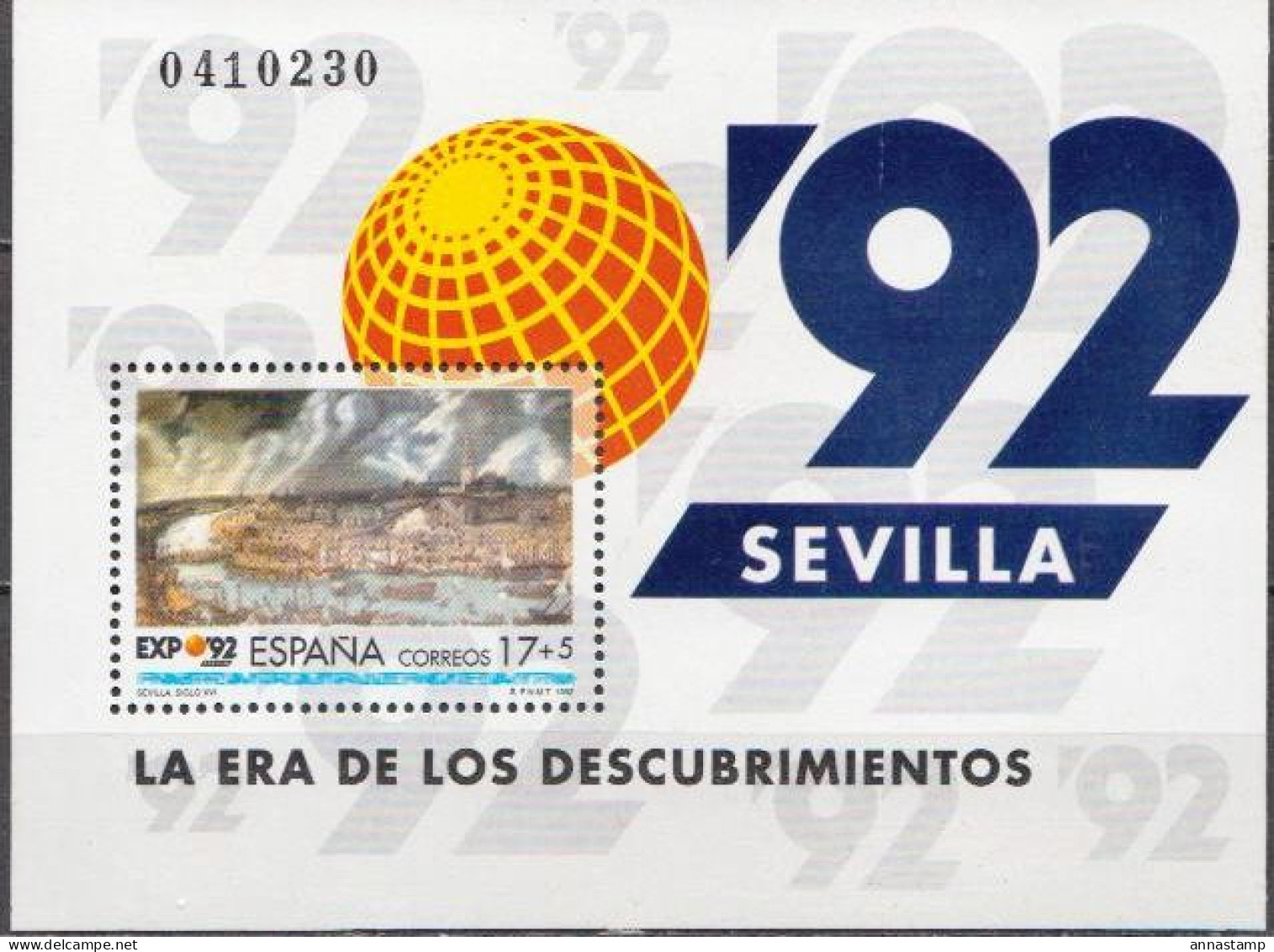 Spain MNH SS - 1992 – Sevilla (Spanje)