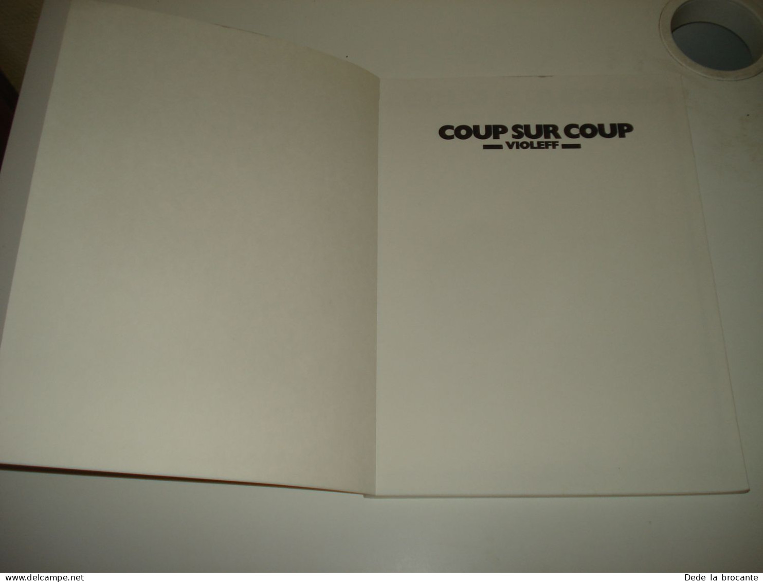 C54 / Coup Sur Coup  - Violeff - Noir Et Blanc - EO De 1984 - Quasi Neuf - Autres & Non Classés