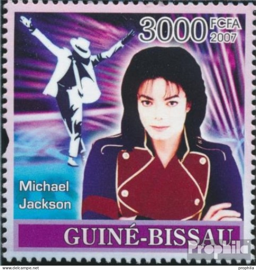 Guinea-Bissau 3667 (kompl. Ausgabe) Postfrisch 2007 Popstar Michael Jackson - Guinea-Bissau