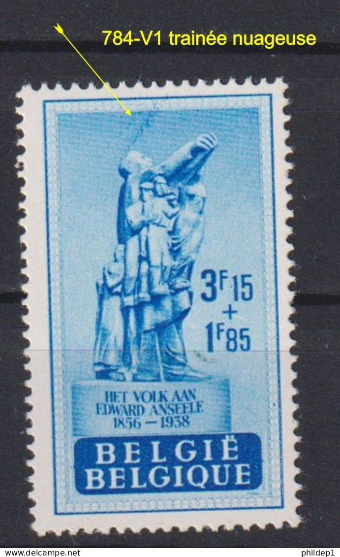 Belgique: COB N° 784-V1 Neuf, **, Sans Charnière. TB !!! - 1931-1960