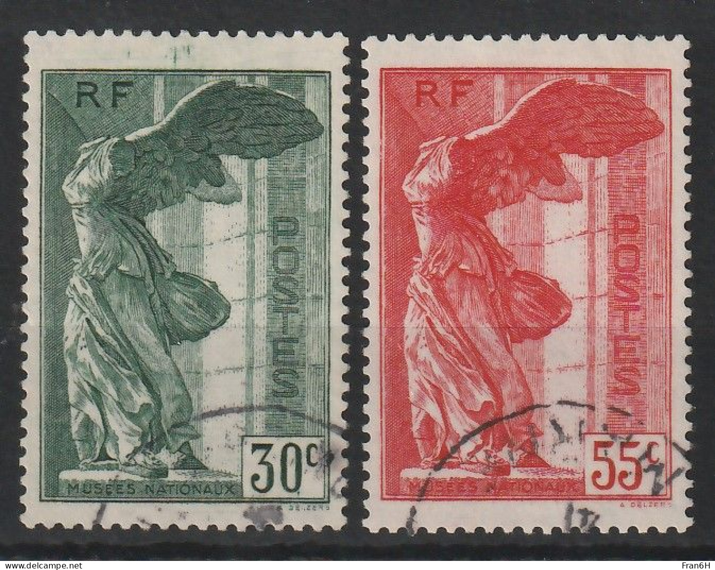 YT N° 354 - 355 - Cote 100,00 € - Used Stamps