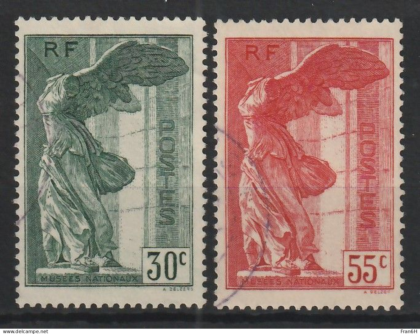 YT N° 354 - 355 - Cote 100,00 € - Used Stamps