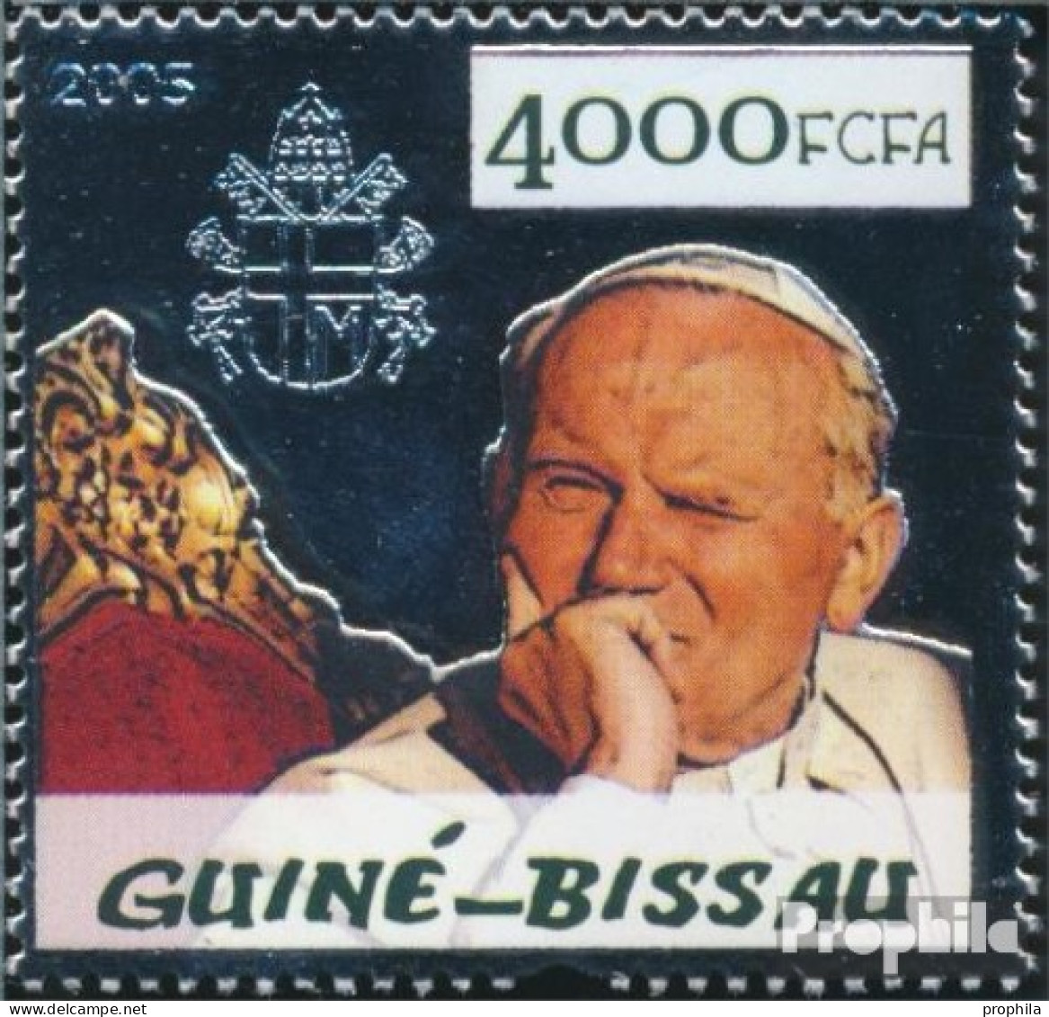 Guinea-Bissau 2992 (kompl. Ausgabe) Postfrisch 2005 Papst Johannes Paul II. - Guinea-Bissau