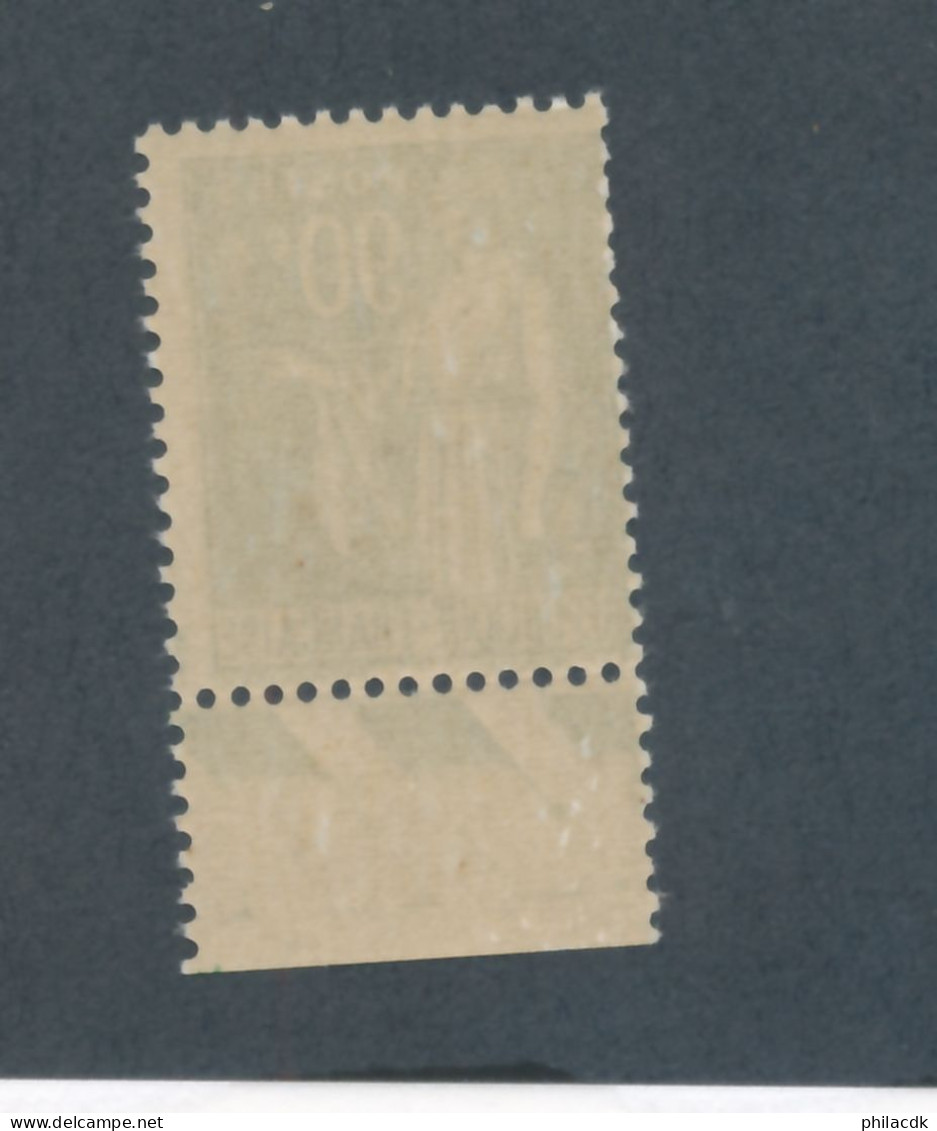 FRANCE - N° 367 NEUF** SANS CHARNIERE AVEC BORD DE FEUILLE - 1937/39 - 1932-39 Vrede