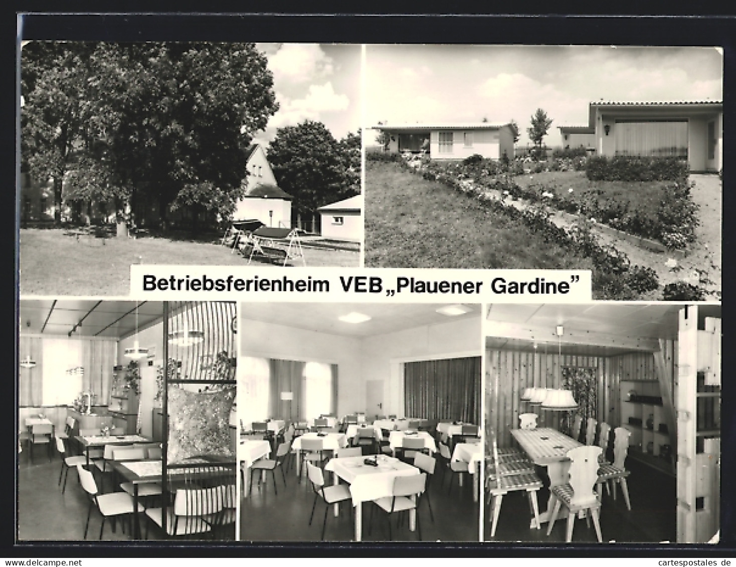 AK Remtengrün /Vogtl., Betriebsferienheim VEB Plauener Gardine  - Plauen