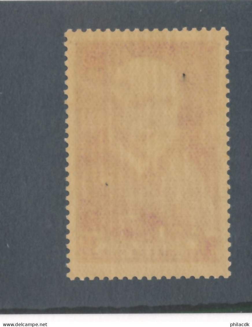 FRANCE - N° 377A NEUF** SANS CHARNIERE - 1938/39 - COTE : 34€ - Nuovi