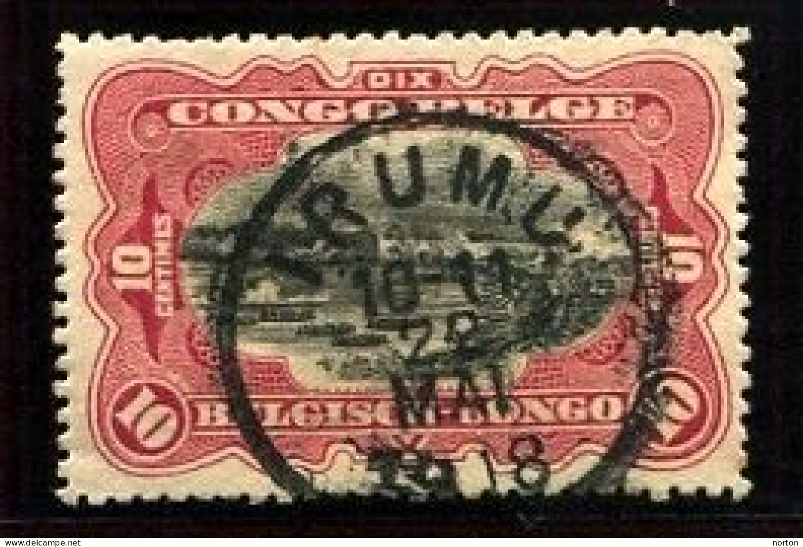 Congo Irumu Oblit. Keach 1.1-tDMY Sur C.O.B. 65 Le 22/05/1918 - Oblitérés