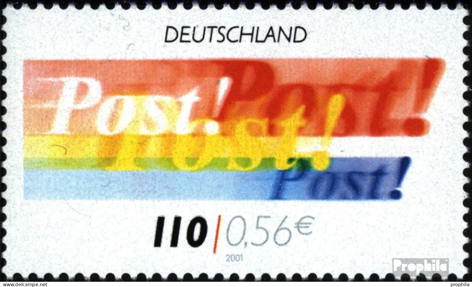 BRD 2179 (kompl.Ausg.) Postfrisch 2001 Post! - Ungebraucht