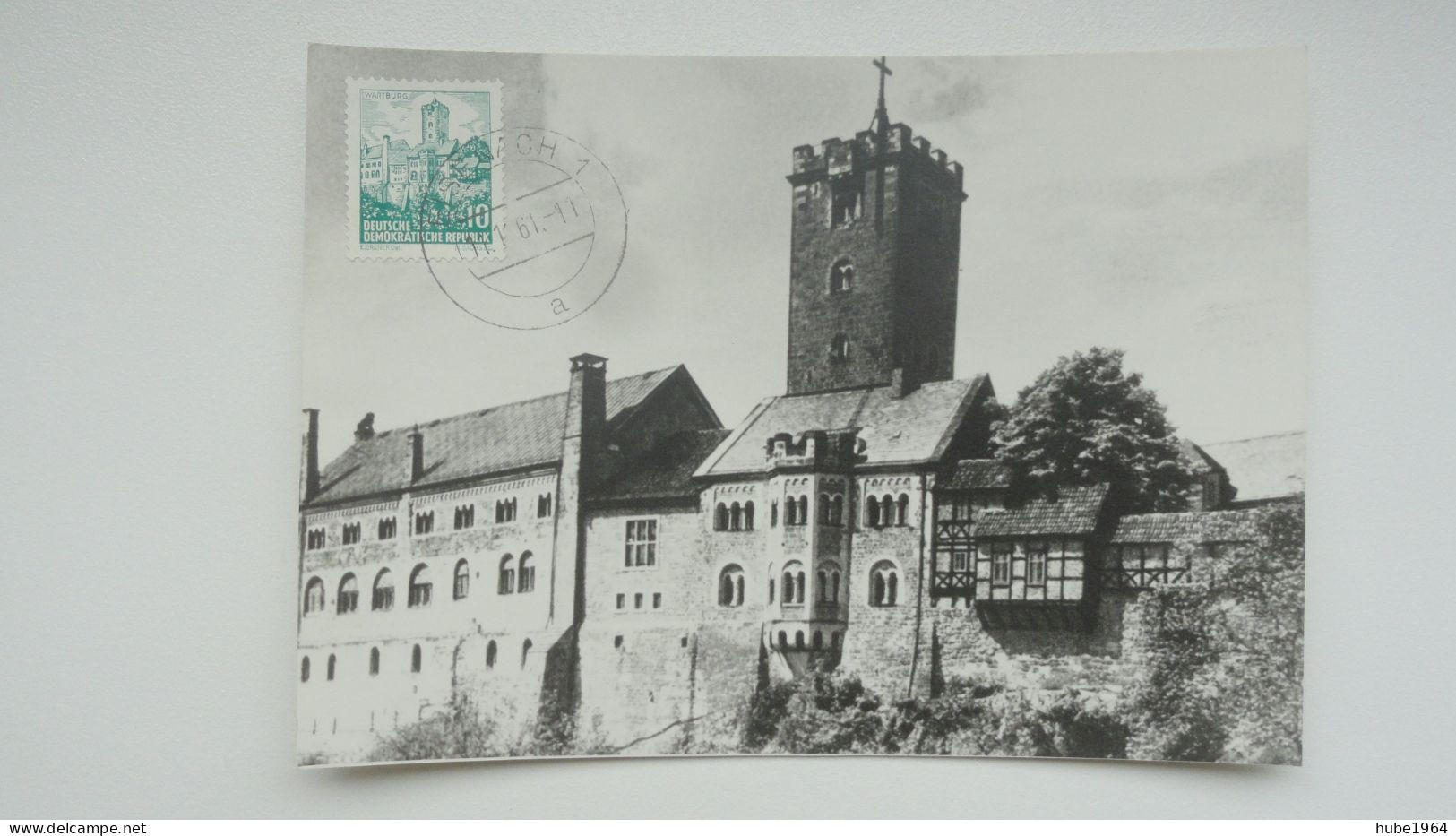 CARTE MAXIMUM CARD WARTBURG SCHLOSS  DDR - Maximumkarten (MC)