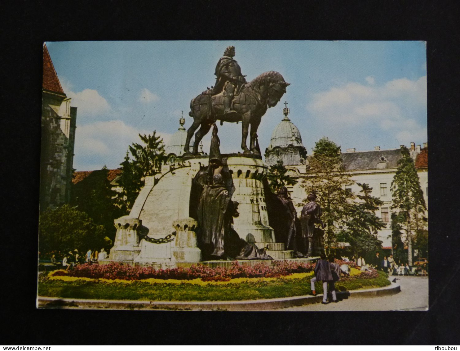 ROUMANIE ROMANIA ROMANA AVEC YT 3973 3976 3976C AUBERGE HOTEL - CLUJ NAPOCA STATUE MATEL CORVIN - Storia Postale