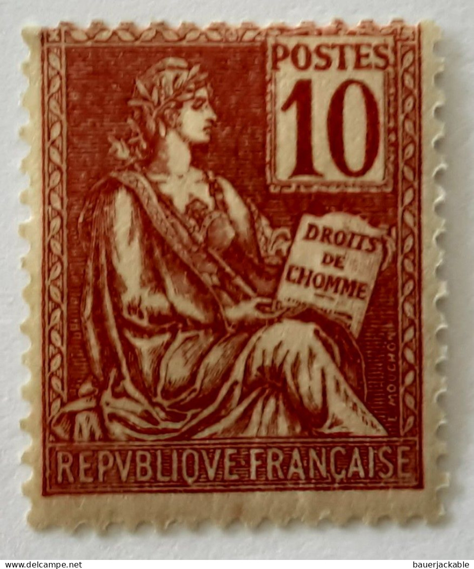 Type Mouchon N°116b ( Recto-verso Partiel ) Avec Trace De Charnière Côte 150 € - Unused Stamps