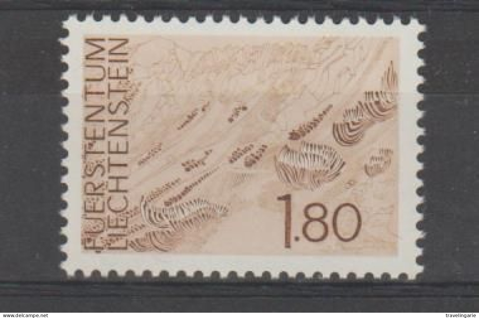 Liechtenstein 1973 Landscapes 1.80 Francs Hehlawangspitz MNH ** - Unused Stamps