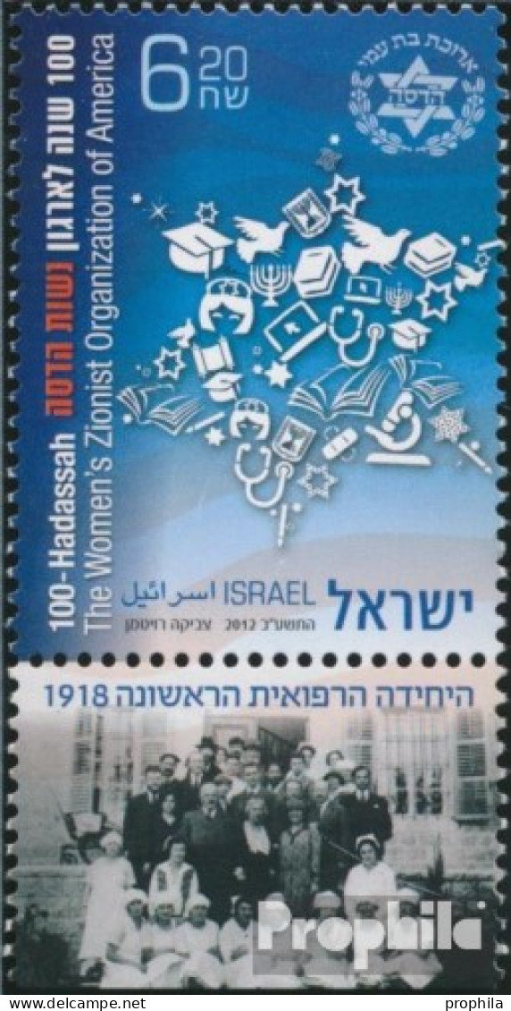 Israel 2313 Mit Tab (kompl.Ausg.) Postfrisch 2012 Zionistische Frauenorganisation - Ongebruikt (met Tabs)