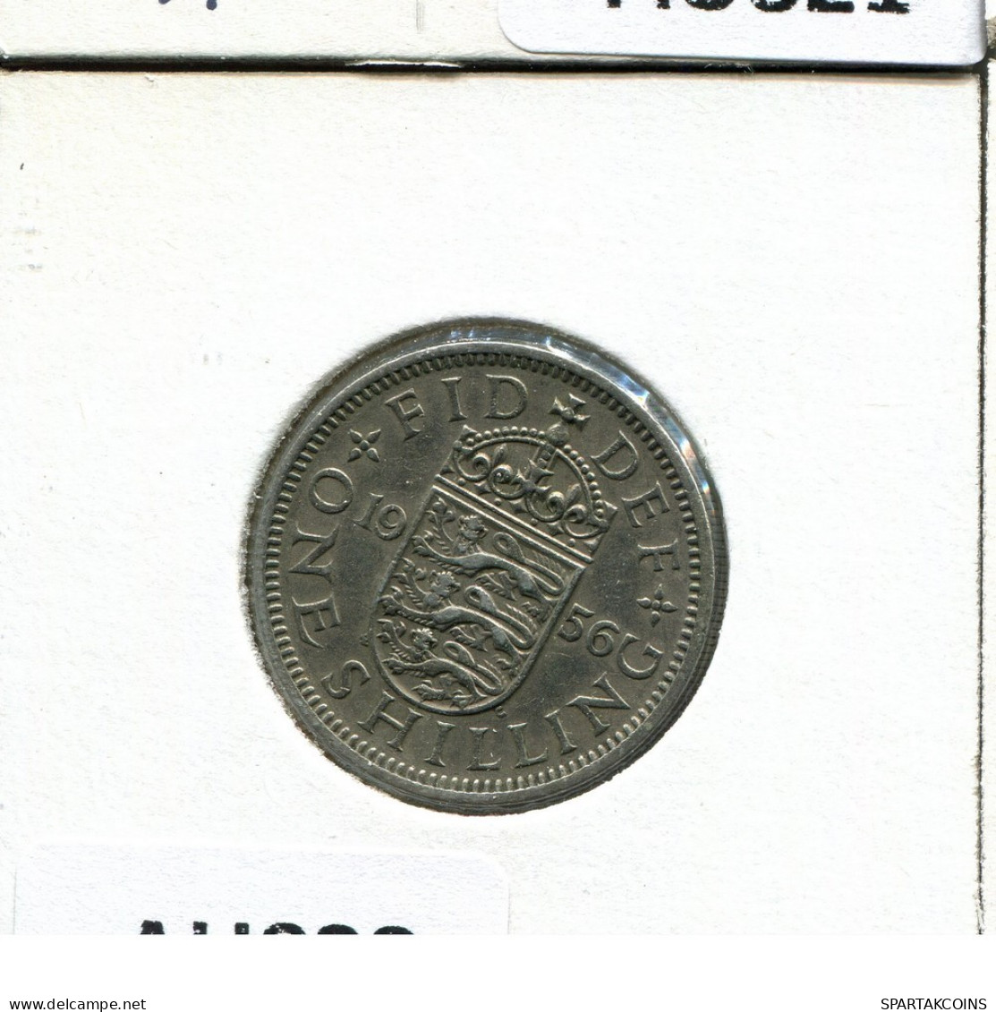 SHILLING 1956 UK GBAN BRETAÑA GREAT BRITAIN Moneda #AU822.E.A - I. 1 Shilling