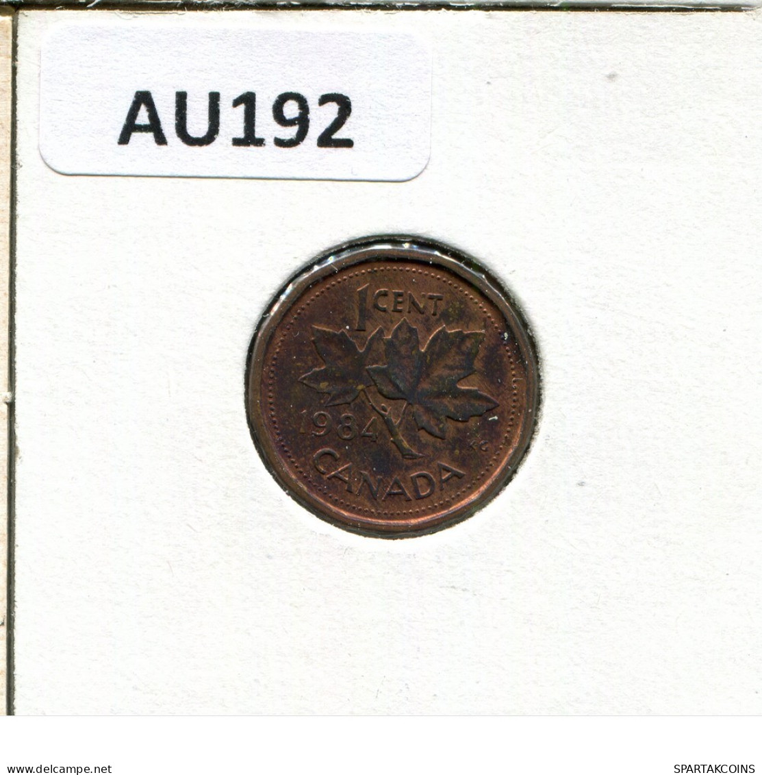 1 CENT 1984 KANADA CANADA Münze #AU192.D.A - Canada