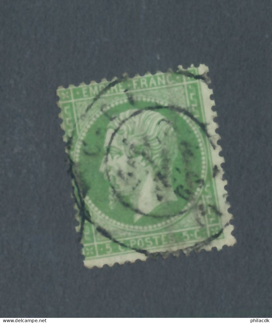 FRANCE - N° 20 OBLITERE - 1862 - COTE : 10€ - 1862 Napoléon III