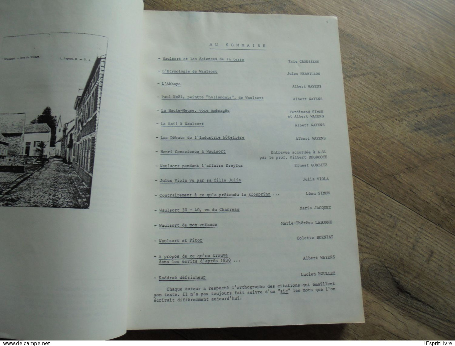 NOTES WAULSORTOISES 3 Volumes Rare ! A Wayens Régionalisme Waulsort Hotel Hastière Meuse Château Thierry Chemin De Fer - Belgium